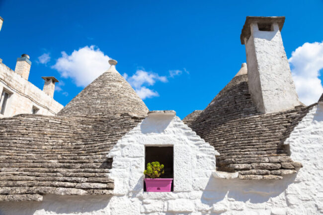 Alberobello, ITALY – Trulli di Alberobello, UNESCO heritage site