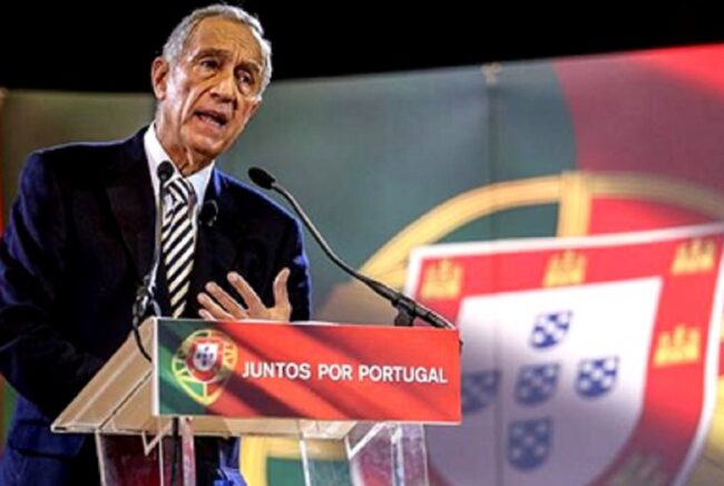marcelo rebelo presidente de portugal