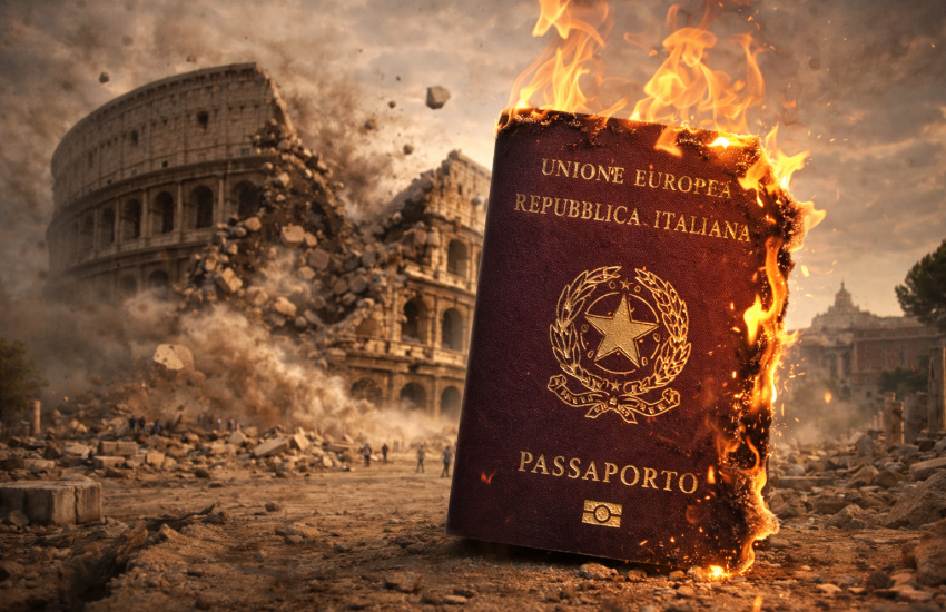 Colapso Cidadania Italiana em Roma