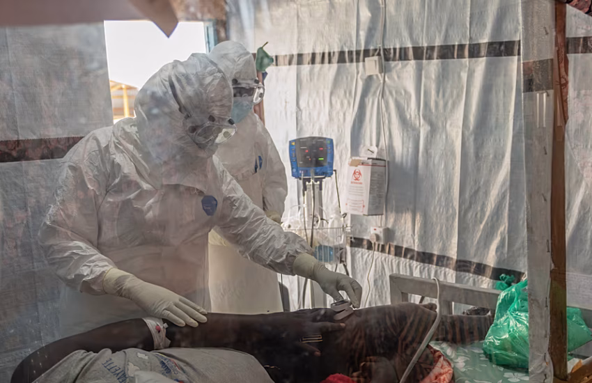 Tratamento ebola AP PHOTO