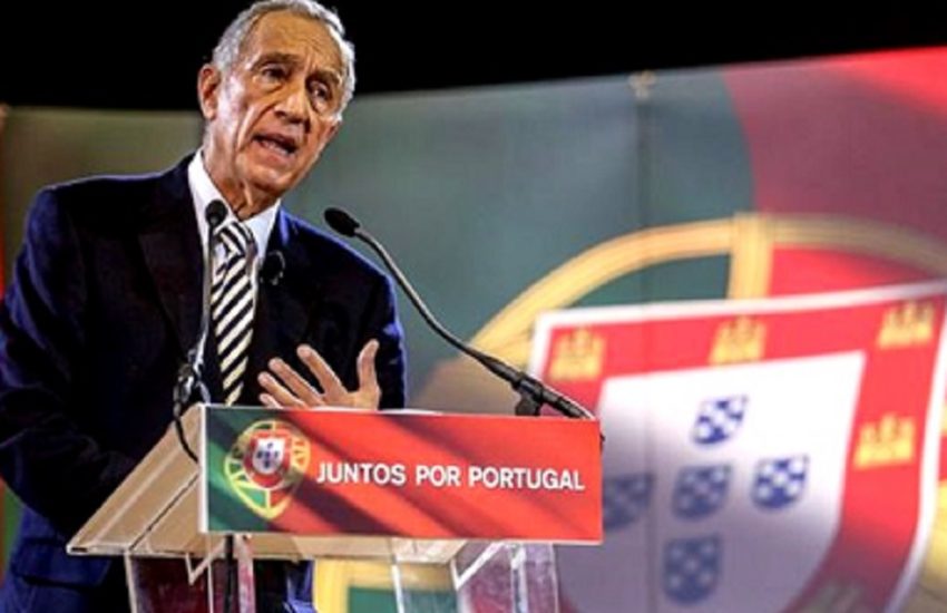 marcelo rebelo presidente de portugal
