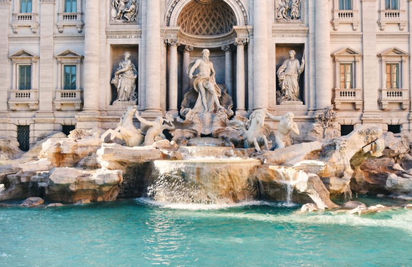 Fontana di Trevi capa